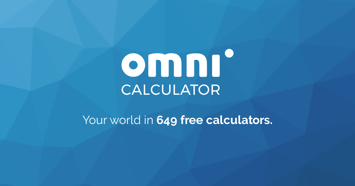 Portada de Omni Calculator