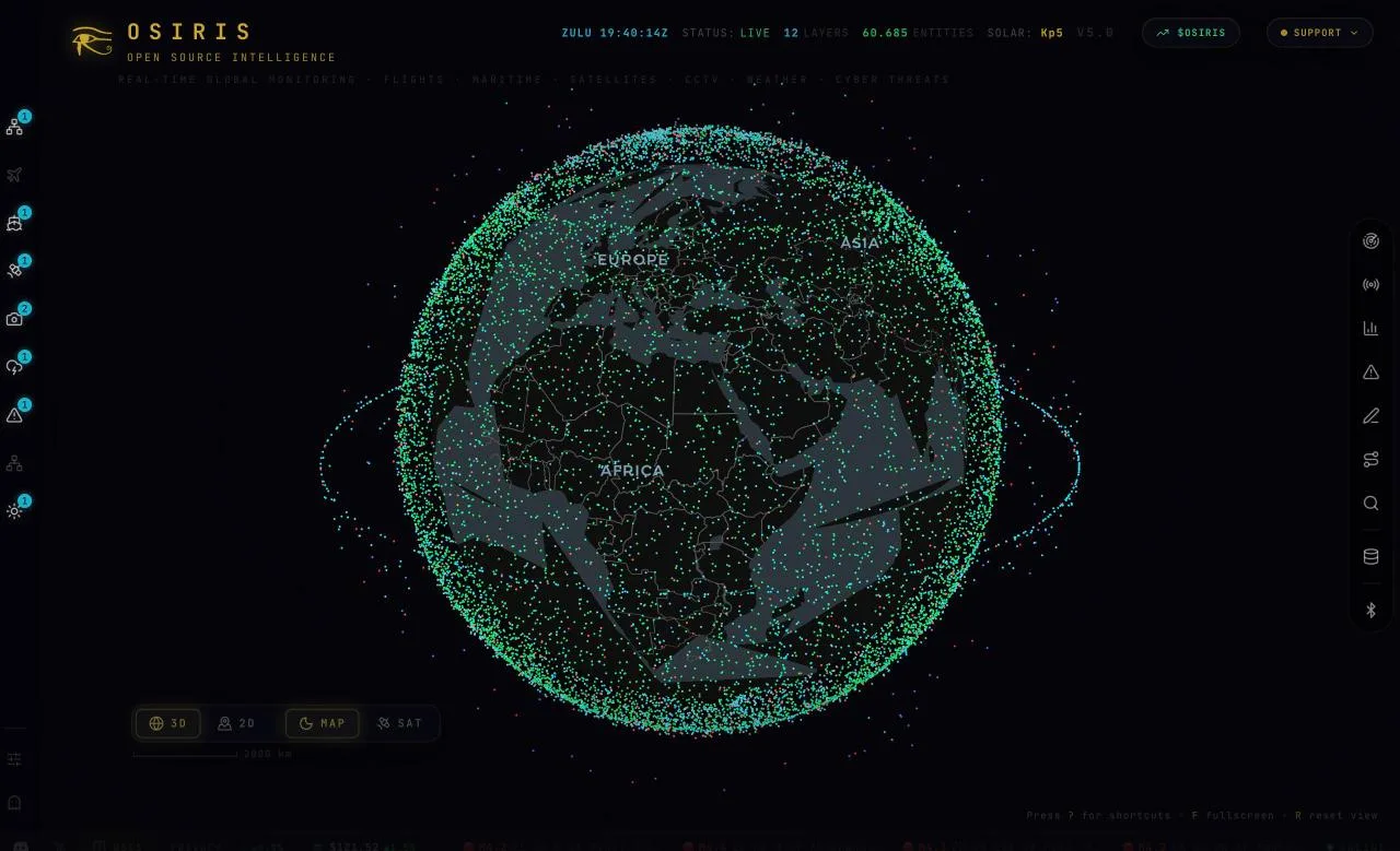 Portada de OSIRIS