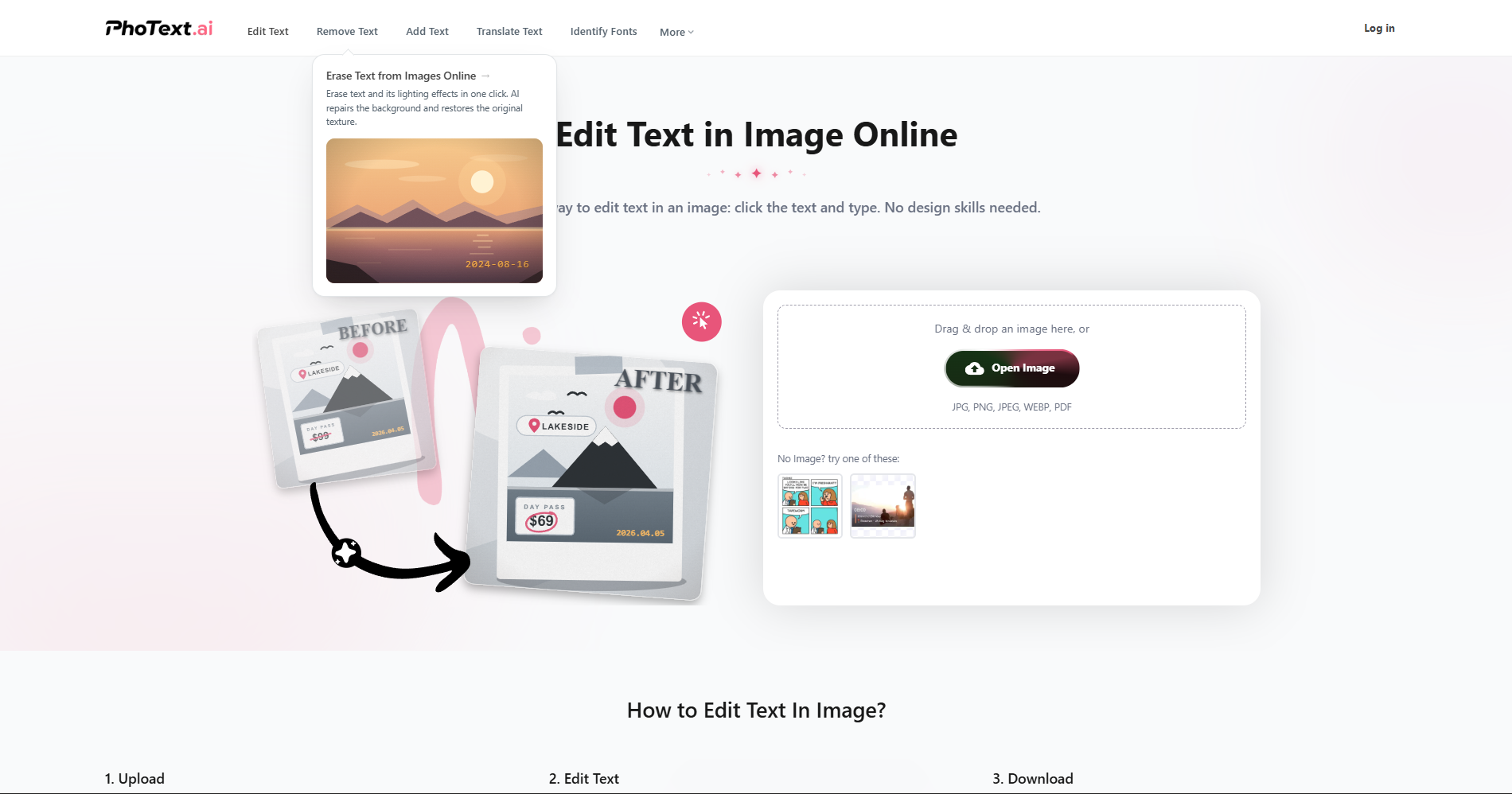Portada de PhotoText AI